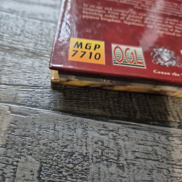 Vtg Mongoose Conan Aquilonia Flower of the West Roleplaying Hardcover Sourcebook - Picture 14 of 16